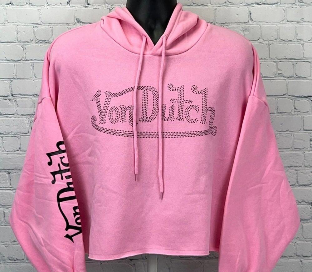 Von Dutch cropped hoodie